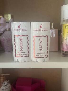 Native Frosted Cherry Deodorant 2.65 oz (Set of 2)